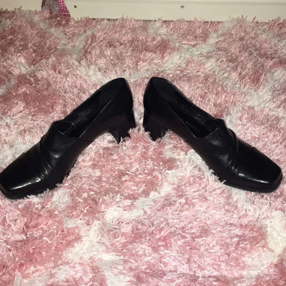 NWOT Closed Square Toe Shoes